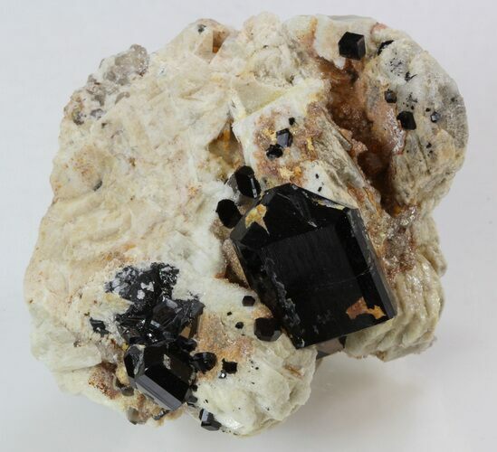 Schorl, Feldspar & Smoky Quartz - Namibia #31890